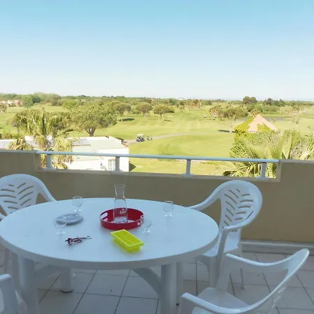 Palmyra Golf Joli T2 Piscine Couverte Vue Golf Cap D'agde Lägenhet Agde